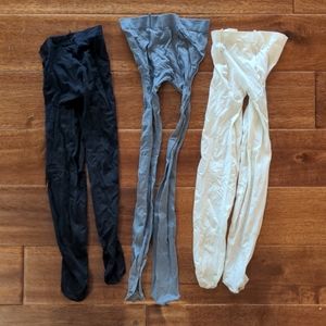 Crewcuts girls tights 3-pack